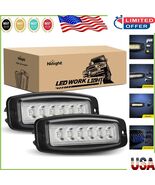 2PCS 18W LED Work Light Bar - Waterproof Off-Road Spot Lights for Trucks - $627.56 MXN