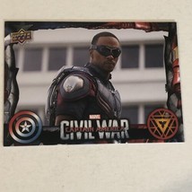 Captain America Civil War Trading Card #4 The Falcon Anthony Mackie - £1.54 GBP