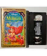 Walt Disney The Little Mermaid VHS 1998 Masterpiece Special Edition Tested - £3.10 GBP