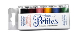 Sulky Sampler Petites 12wt Cotton Thread 6 Pack Best Selling Colors 712-01 - £8.59 GBP