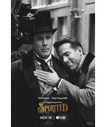 Spirited Movie Poster Ryan Reynolds Will Ferrell Art Film Print Size 24x... - $11.90+