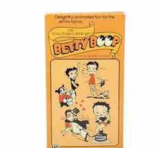 Betty Boop VHS tape 1985 a doop girl Pudgy 9 cartoons vtg Max Fleischer 60 min - £7.70 GBP