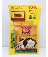 Vintage 1977 Golden Story Book &#39;n&#39; Tape  Twin Pack “ The Little Poky Pup... - $42.75