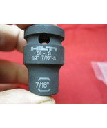 New HIlti 291974 Impact socket 1/2&quot;-7/16&quot; shallow anchor 6 point - £7.81 GBP
