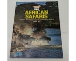 KLM Royal Dutch Airlines KLR African Safaris 1984-85 Magazine Kenya Egypt  - $26.72