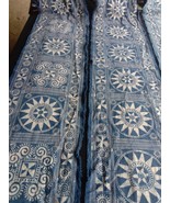 Tribal Vintage Hmong Indigo handwoven batik fabric in the north of Vietnam - €47,43 EUR