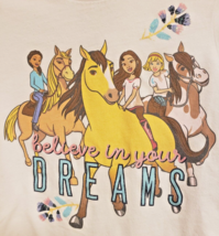 GIRLS &quot;BELIEVE IN YOUR DREAMS&quot; SIZE 5 T-SHIRT TOP by JUMPING BEANS from ... - £3.91 GBP