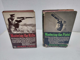 Mastering the Rifle &amp; Mastering The Pistol 1940 Morris Fisher Rare Lot of 2 - $79.99