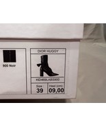 Christian Dior Black Huggy Boot Box Dust Bag Excellent 39 $1590 - £544.44 GBP