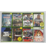 X Box One Games Lot (8) NBA NCAA Football FABLE GTA III Transworld Surf ... - $35.63