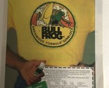 Vintage Bull Frog Print Ad Advertisement pa6 - $6.92