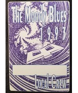 THE MOODY BLUES - VINTAGE ORIGINAL CLOTH CONCERT TOUR BACKSTAGE PASS - €8,55 EUR