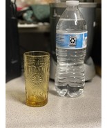 1 Vintage Brockway Glass American Concord Amber Juice Glass Goblet 4oz - $334.86 MXN