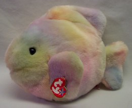 TY Beanie Buddies CORAL THE COLORFUL FISH 11&quot; Plush STUFFED ANIMAL Toy w... - $19.80
