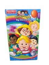 Fisher Price Little People, Big Discoveries, Volume 1 VHS *New Factory S... - $5.00