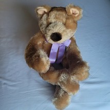 Mary Meyer 1995 Jointed Articulated Posable Teddy Bear Stuffed Plush Tan Brown - £15.63 GBP