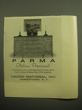 1958 Union-National Parma Furniture Advertisement - Buffet - £14.78 GBP