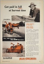 1954 Print Ad Allis-Chalmers Tractors & All-Crop Harvesters Milwaukee,WI - £15.58 GBP