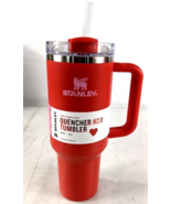 *NEW* Stanley Stainless Steel H2.0 Flowstate Quencher Tumbler - 40 oz Target Red - £68.25 GBP