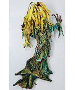 Mermaid Doll Folk Art Fabric Sculpture Siren Ariel Monster Ugly Creepy N... - $115.28