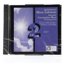 Beethoven: Missa Solemnis D Major Op. 123 Herbert Von Karajan (2 CD 1997) SEALED - £9.86 GBP