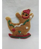 Gingerbread Cookie Christmas Holiday Decoration 3&quot; - $186.23 MXN