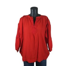 Madewell Peasant Blouse - XS - Red - £13.99 GBP
