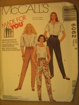 Uncut Sewing Pattern 1992 Mc Call Size 8 Pants 6062 [Z181] - $3.99