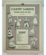 Country Gardens Traditional English Folk Dance No. 3123 Century Certifie... - $7.20