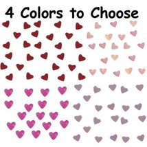 Confetti Heart 1/8&quot; - 4 Colors to Choose 14 gms tabletop confetti bag FREE SHIPP - $3.95+