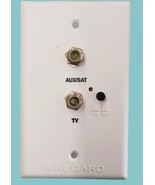RV-7542 Winegard Wallplate POWER SUPPLY w/2 way splitter for RV&#39;s - $36.99