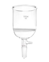 Qwork 500Ml Filtering Buchner Funnel Medium Frit (G2) Lab Glassware, 100... - $37.48