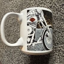 Vintage 1990 Harley Davidson Official Logo Mug - “it’s not the road you ... - $18.95