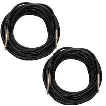 Professional 50 Feet 12 Gauge 1/4&quot; To 1/4&quot; Ts Speaker Cables - 12Awg, 2 Pack - £40.92 GBP