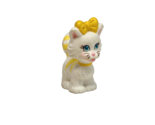 VINTAGE 1991 TYCO QUINTS LITTLE KITTENS REPLACEMENT YELLOW KITTY CAT PET - $17.10