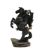 13&quot; Lighted Grim Reaper On Horse Resin Figurine Halloween Haunted Living... - $51.29 CAD