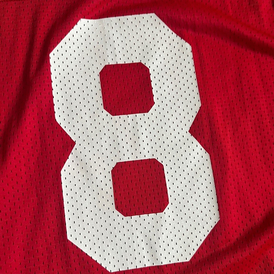 Vintage San Francisco 49ers Steve Young #8 NFL Football Jersey Sz 48 Champion Item image 11