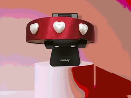 Red Satin Headband Full of Heart - £14.10 GBP