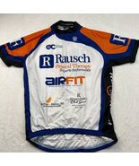 Canari Large Rausch Airfit Rock n&#39; Road Cyclery Cycling Jersey White Spo... - $345.09 MXN