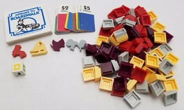 Advance to Boardwalk 1985 Monopoly Spinoff Replacement Hotels and Tokens Die - $9.99