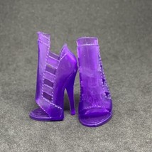 Monster High Doll Abbey Bominable G1 Basic Fashion Pack Shoes Purple - £7.73 GBP