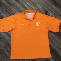 Tennessee Volunteers Polo Shirt Adult S PFG Mens Orange Vols Columbia Sp... - £18.18 GBP
