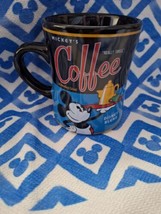 Disney Parks Mickey&#39;s Really Swell Coffee Mug Cup Theme Perks EUC - £12.59 GBP