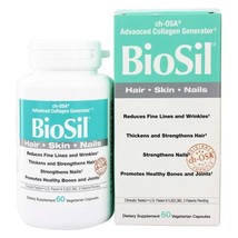 Natural Factors BioSil ch-OSA Advanced Collagen Generator 5 mg.,60 Veg Caps - $35.00