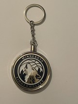 Minnesota Timberwolves Hardwood Club President Member Keychain Key Chain - £7.83 GBP
