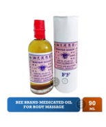 Bee Brand Minyak Gosok Tawon Medicated Oil for Body Massage 90ml - $704.46 MXN