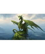 Haunted Necklace Green Dragon Luck Fortune Money Health Love Wisdom Healing - $75.00