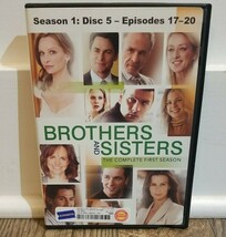 Brothers and Sisters DVD Season 1 Disc 5 ONLY 2007 - $2.00 Brothers and Sisters DVD Season 1 Disc 5 ONLY 2007 - $2.00