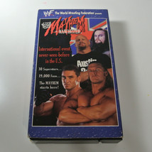 Mayhem In Manchester England - Vintage Wwf Wwe Wrestling Video (Vhs, 1998) - £10.43 GBP