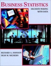 Business Statistics: Decision Making with Data By Richard A. Joh - $20.56